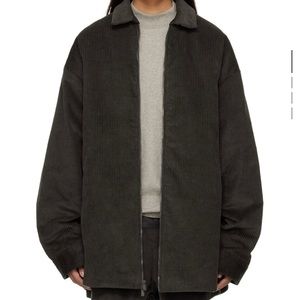 ESSENTIALS Fear of God Gray Shirttail Jacket